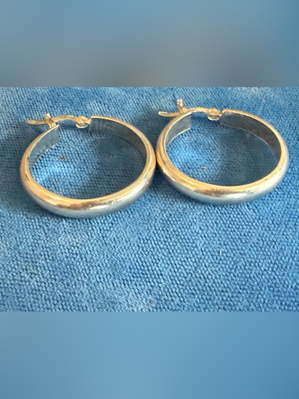Classic Silver Hoop Earrings - Bold Round Hoop for Women